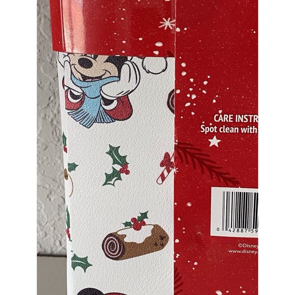 Disney Mickey Minnie QUICK DRYING RUBBER Kitchen Mat Christmas Santa 18 X 24” - Picture 12 of 14